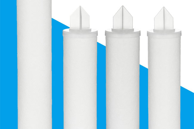 Rolled PP filter cartridges