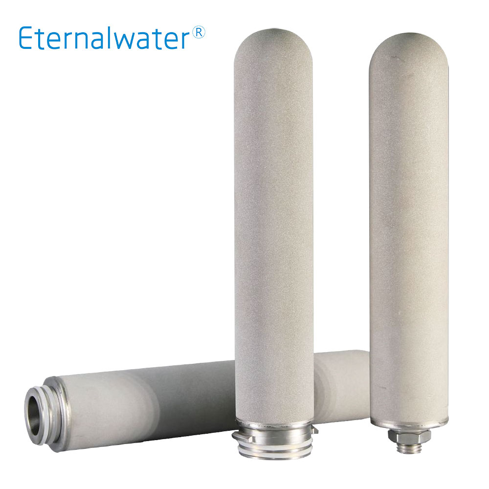 Titanium metal filter cartridge