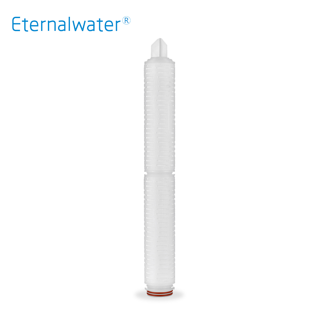 Hydrophilic PTFE sterilization grade filter cartridge