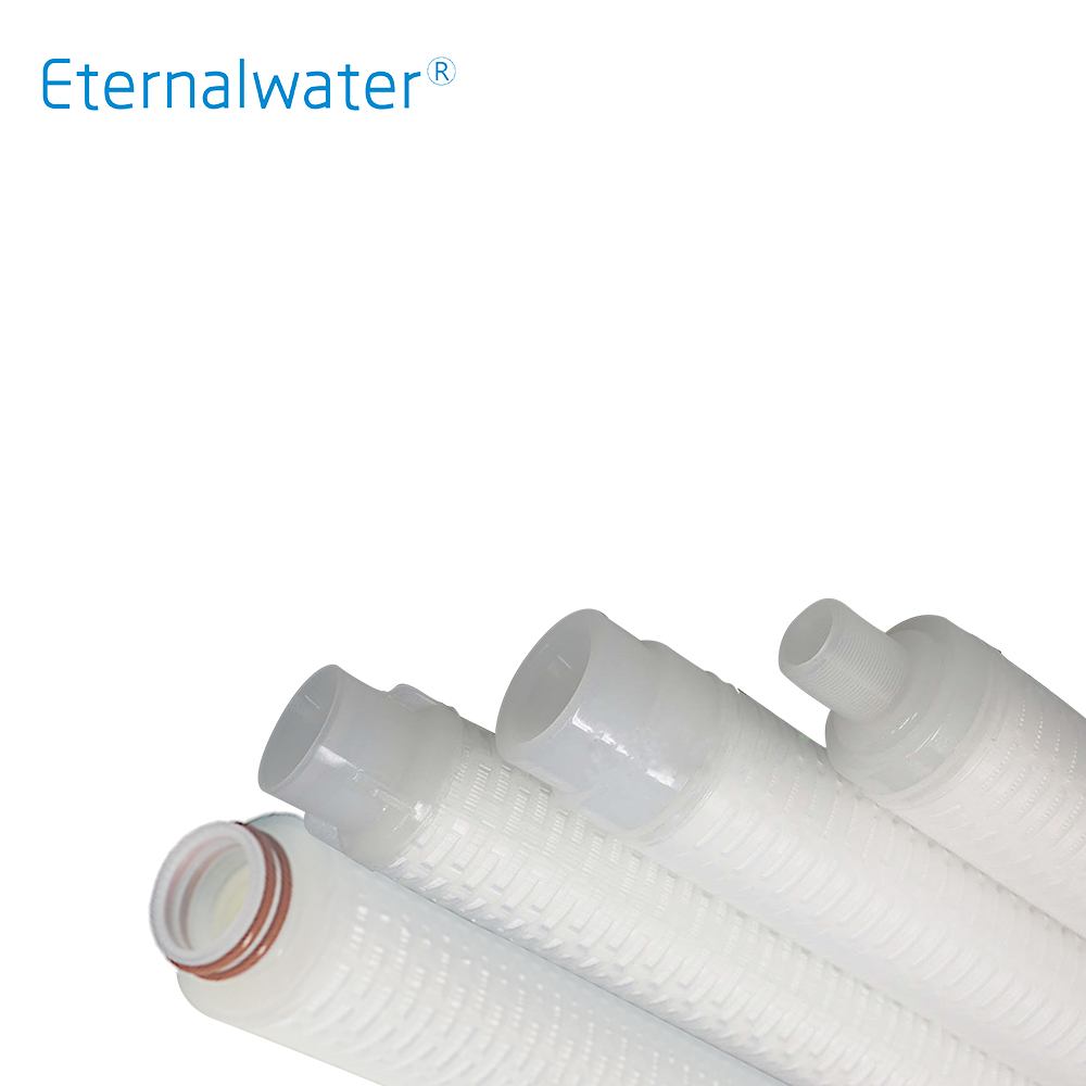 Folded filter cartridge can be backwashed E70D Series